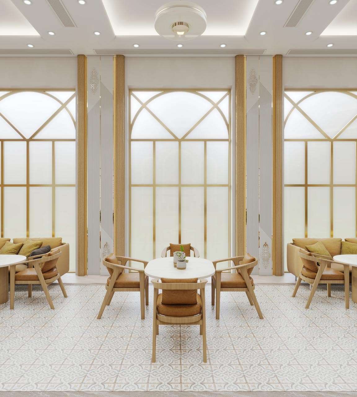 Turkmenistan – Restaurant Interior Design Restaurant Seating Area Interior Design