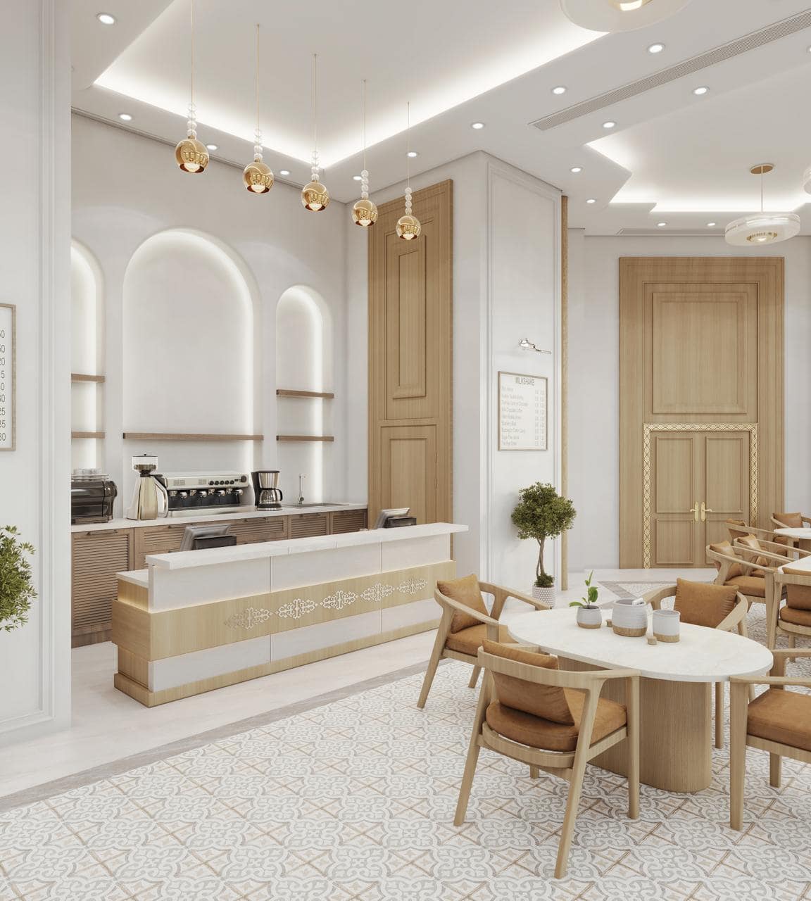 Turkmenistan – Restaurant Interior Design Contemporary Restaurant Interior Design