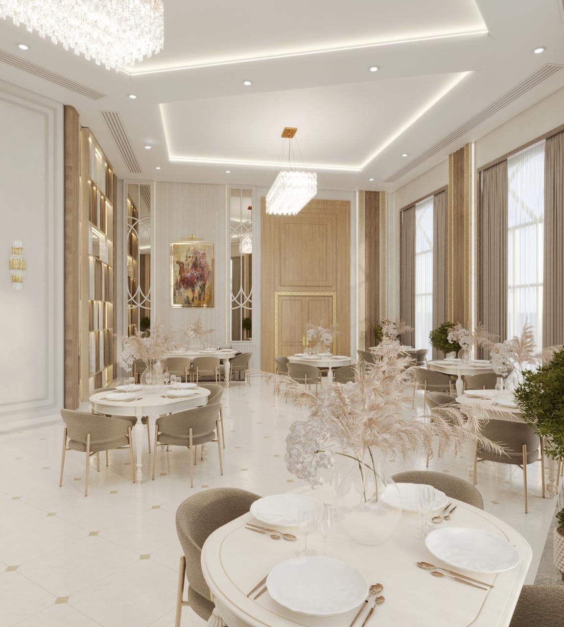 Turkmenistan – Restaurant Interior Design Restaurant Dining Space Design