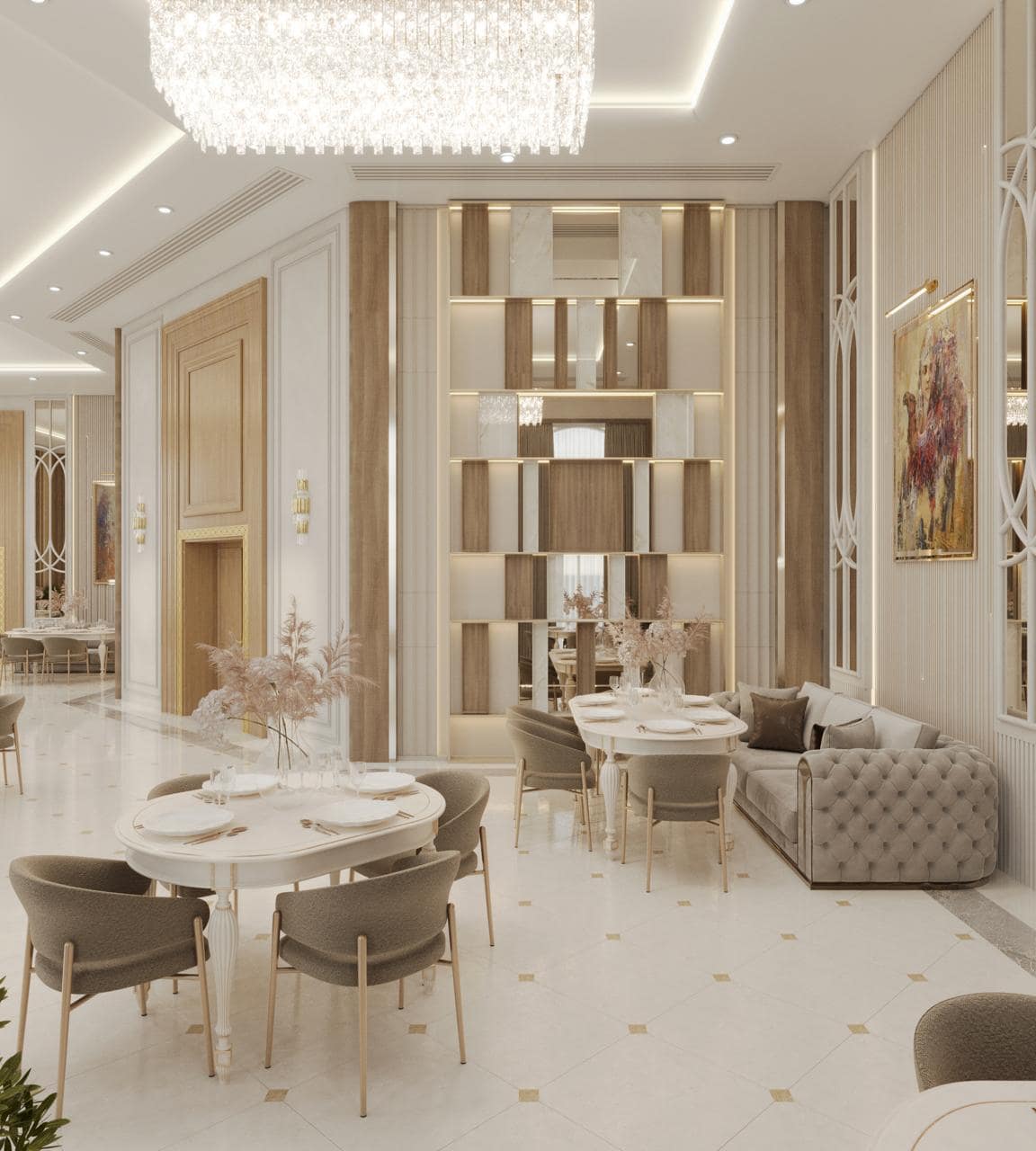 Turkmenistan – Restaurant Interior Design Premium Restaurant Interior Project