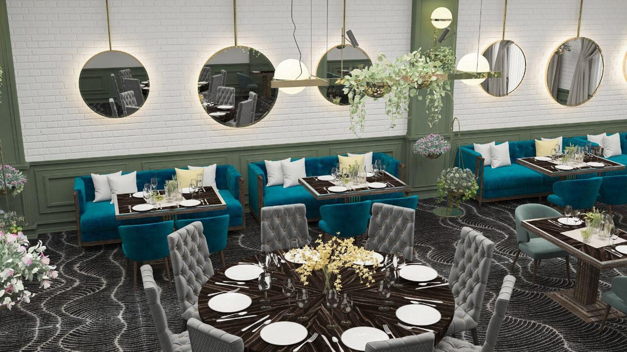 SOMALILAND - Hotel Project Restaurant Dizayn - 02