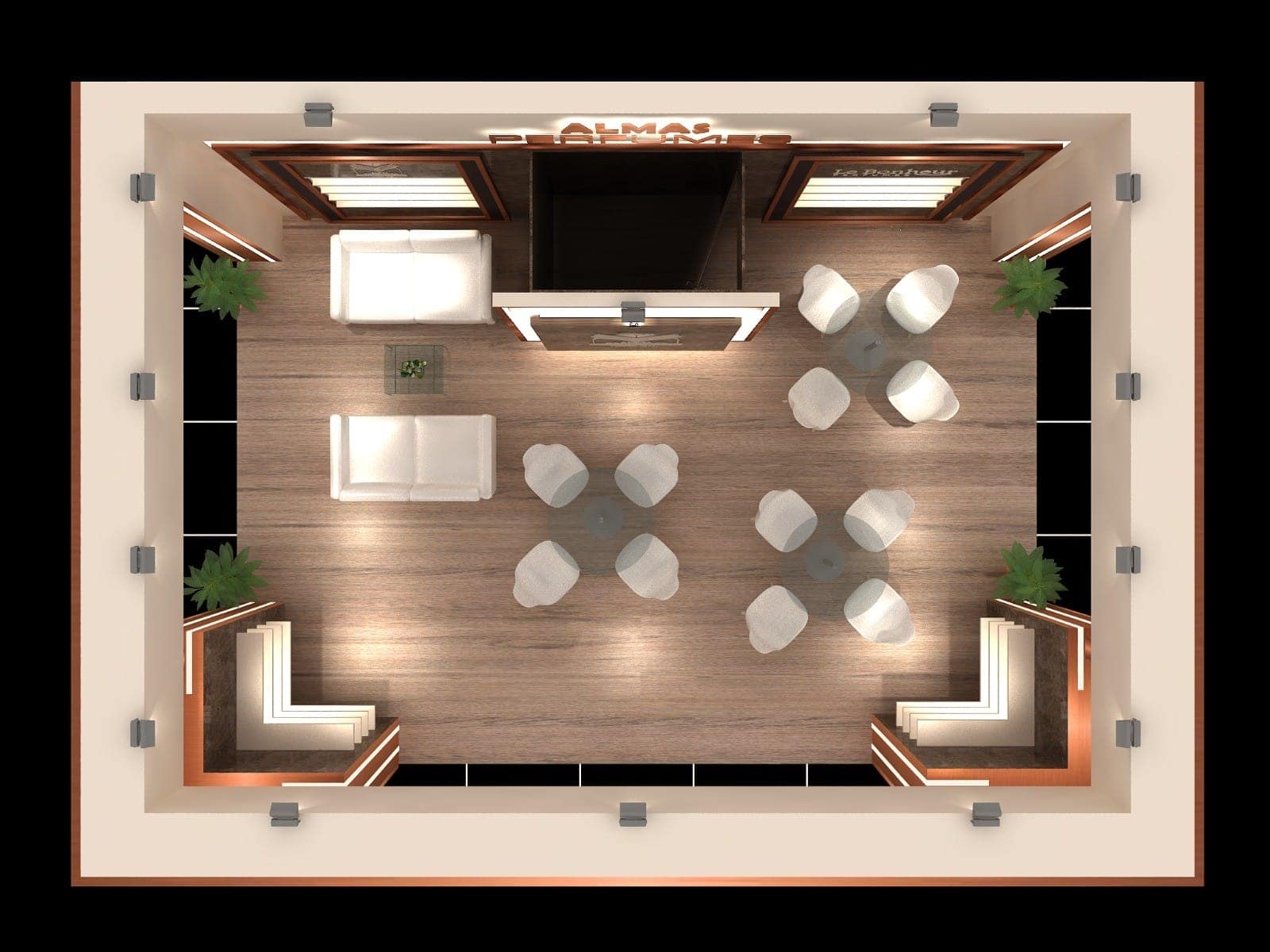 SAUDI ARABIA - Concept Fair Stand Decoration Almas Perfumes-00