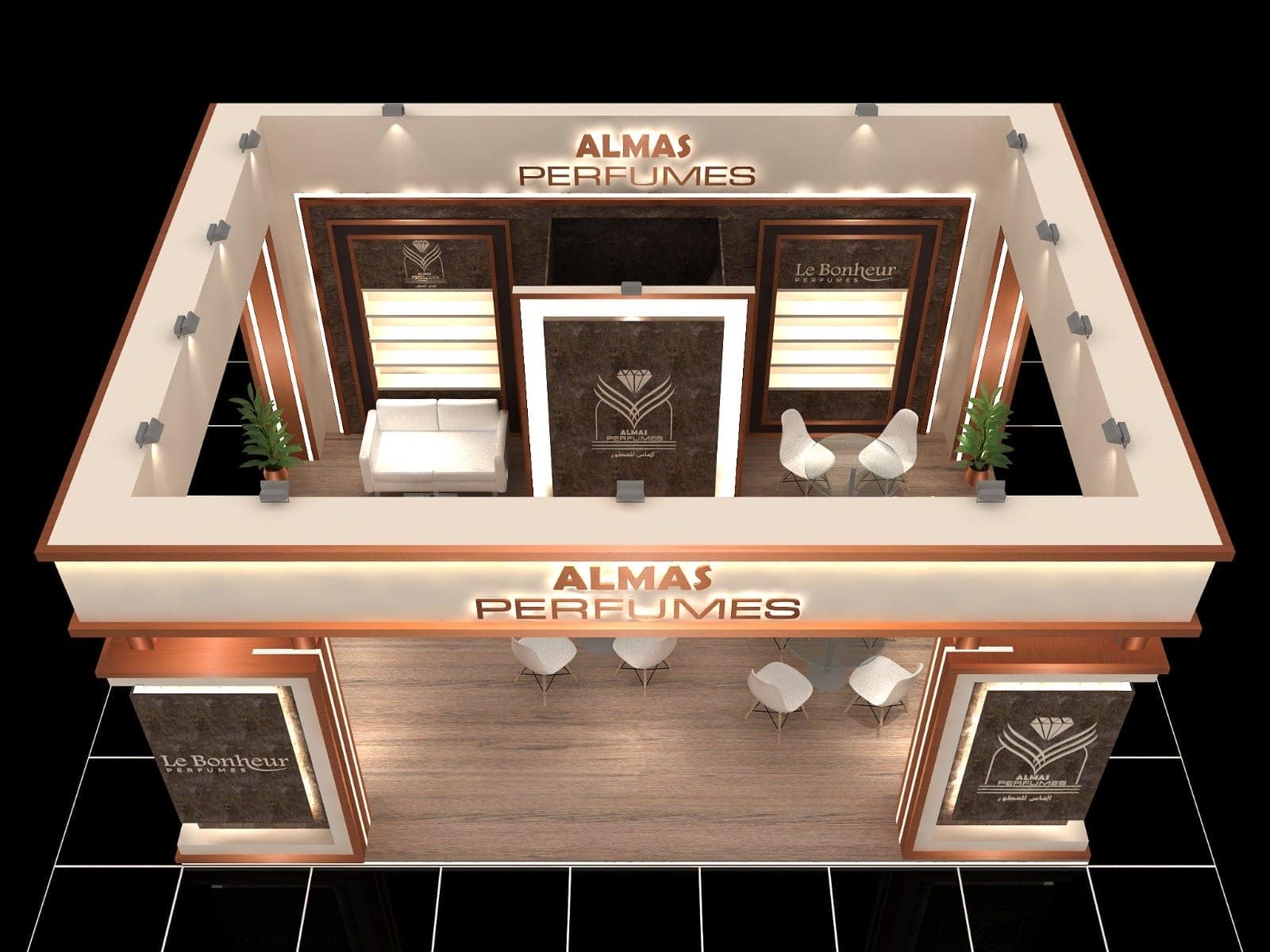 SAUDI ARABIA - Concept Fair Stand Decoration Almas Perfumes-04