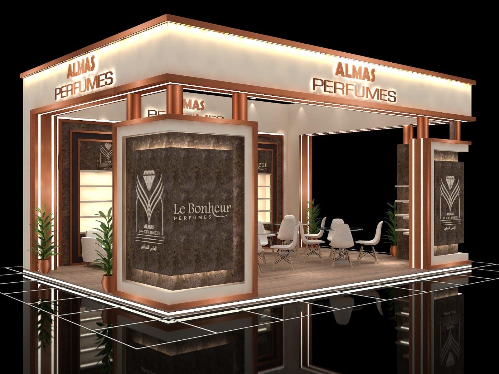 SAUDI ARABIA - Concept Fair Stand Decoration Almas Perfumes-05