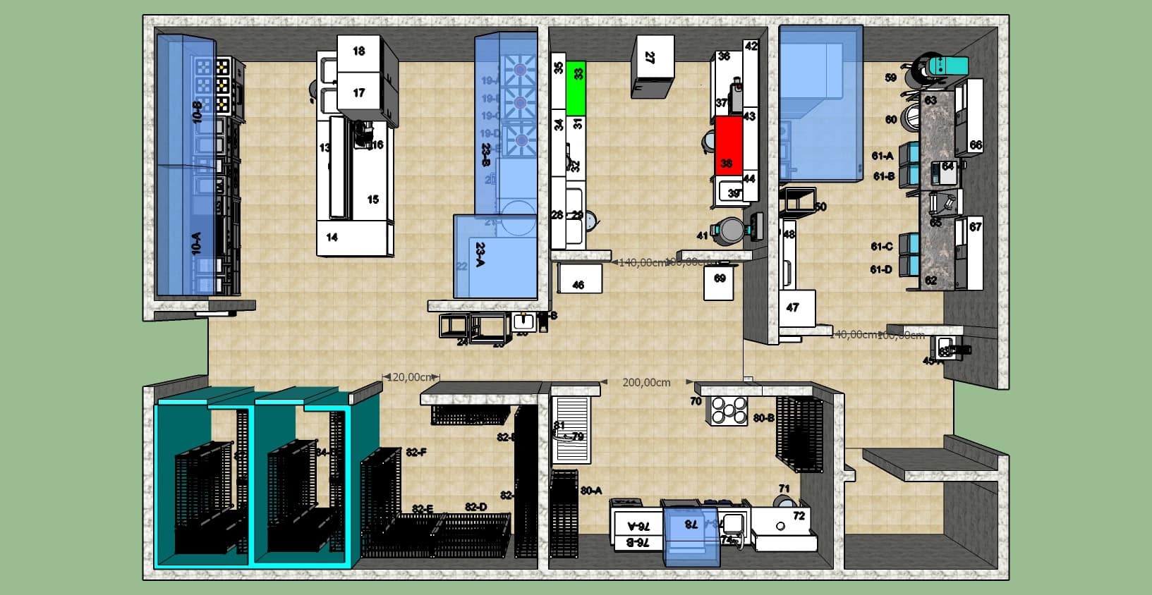 SOMALILAND - Industrial Kitchen DAMAL HOTEL - Main Kitchen_01