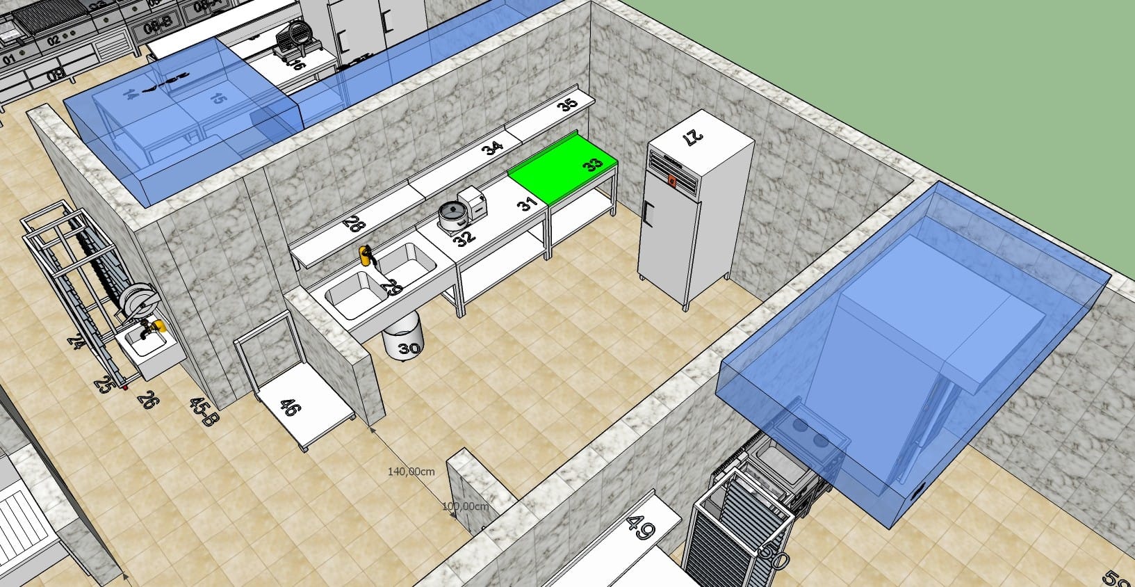 SOMALILAND - Industrial Kitchen DAMAL HOTEL - Main Kitchen_03