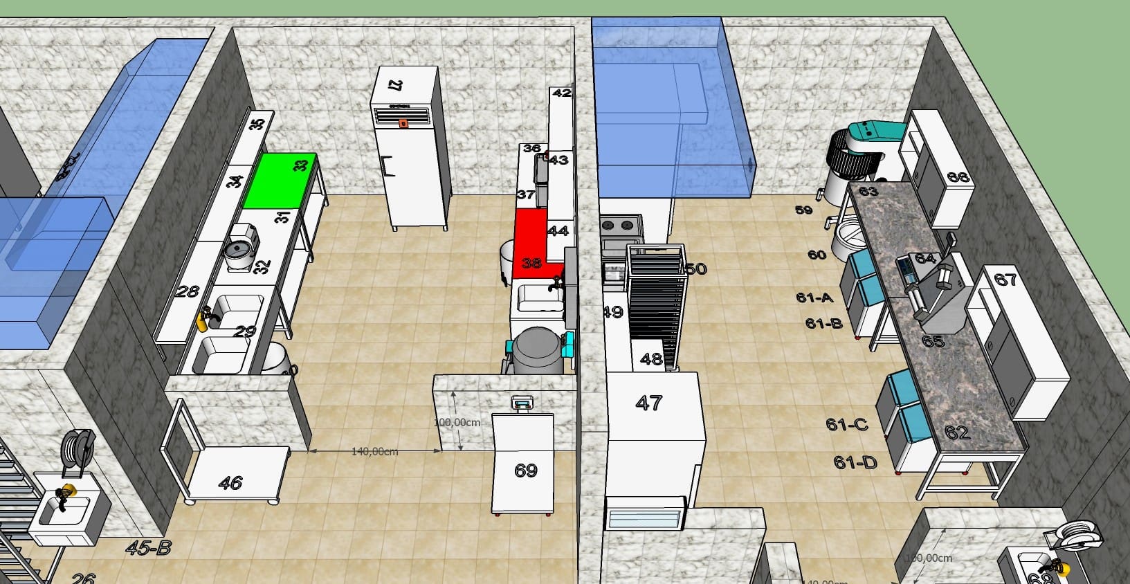 SOMALILAND - Industrial Kitchen DAMAL HOTEL - Main Kitchen_04