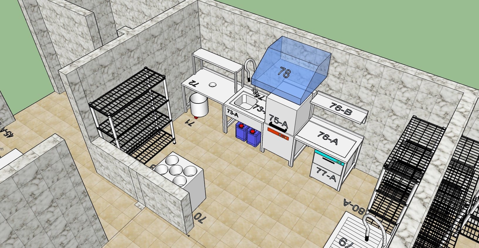 SOMALILAND - Industrial Kitchen DAMAL HOTEL - Main Kitchen_05