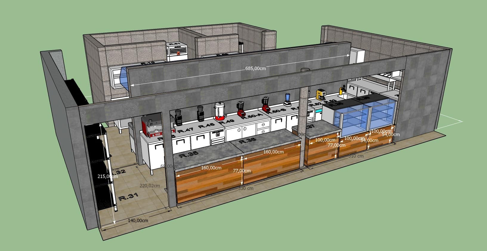 SOMALILAND - Industrial Kitchen DAMAL HOTEL - Restaurant Kitchen_02