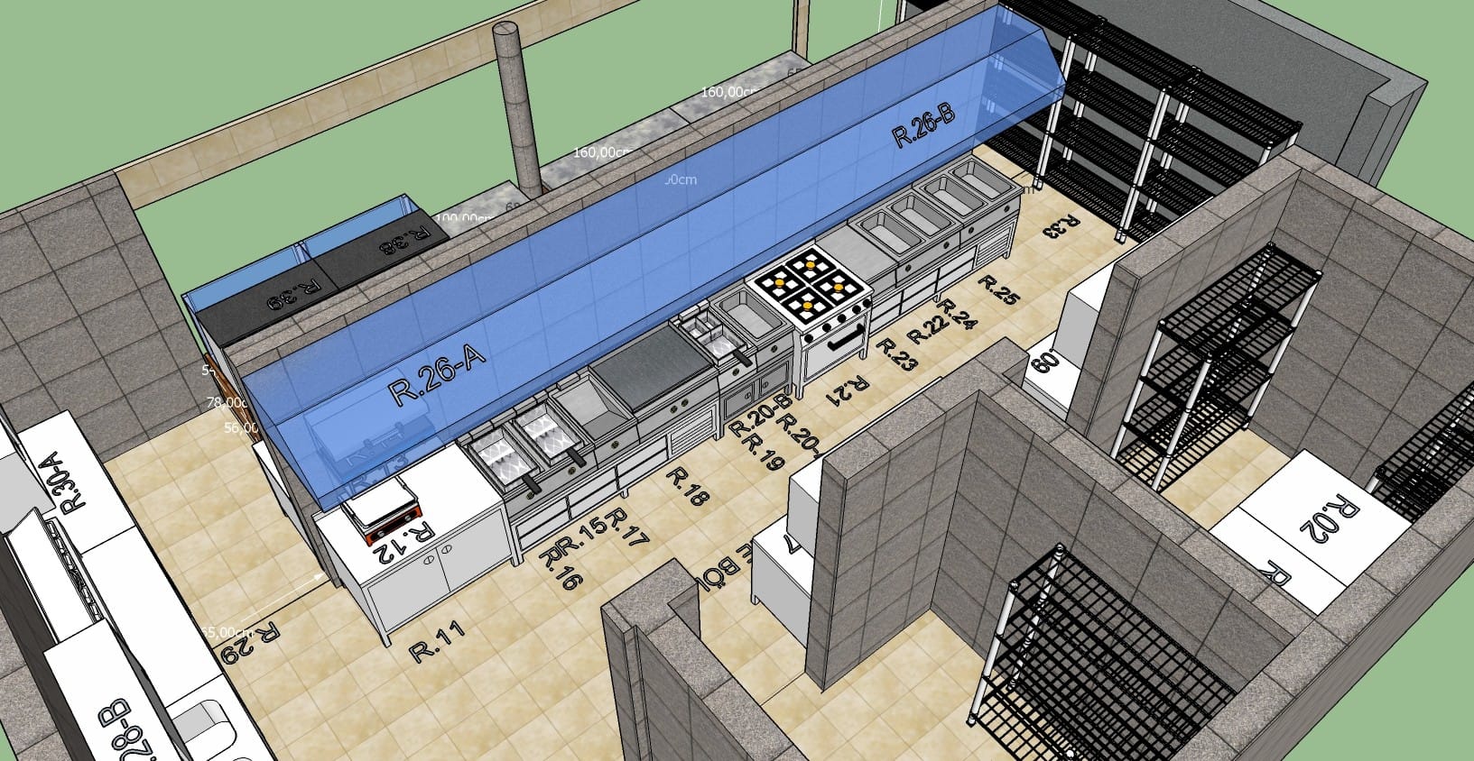 SOMALILAND - Industrial Kitchen DAMAL HOTEL - Restaurant Kitchen_03