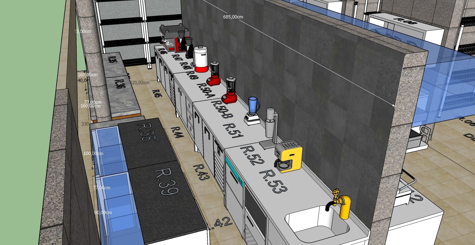 SOMALILAND - Industrial Kitchen DAMAL HOTEL - Restaurant Kitchen_05