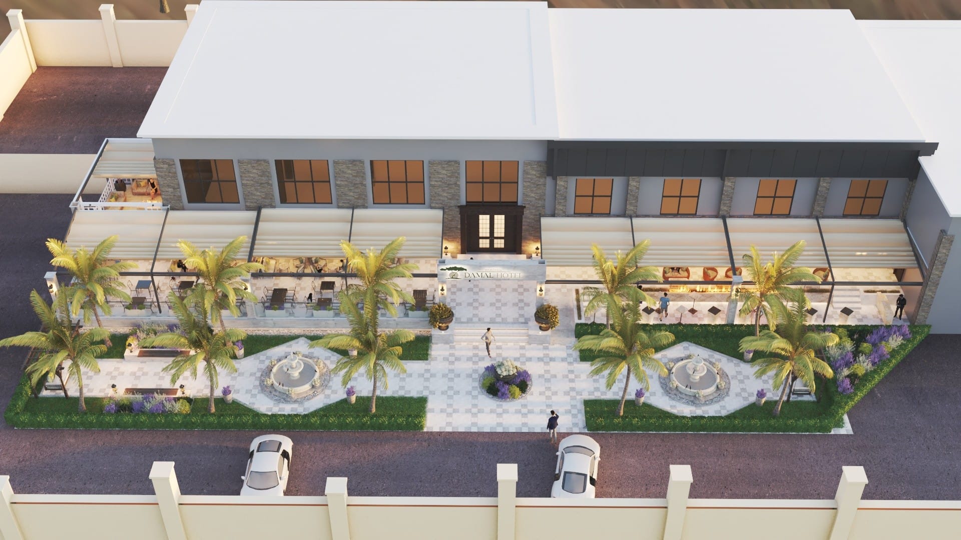 SOMALILAND - Outdoor Restaurant Damal Hotel Outdoor Restaurant Design