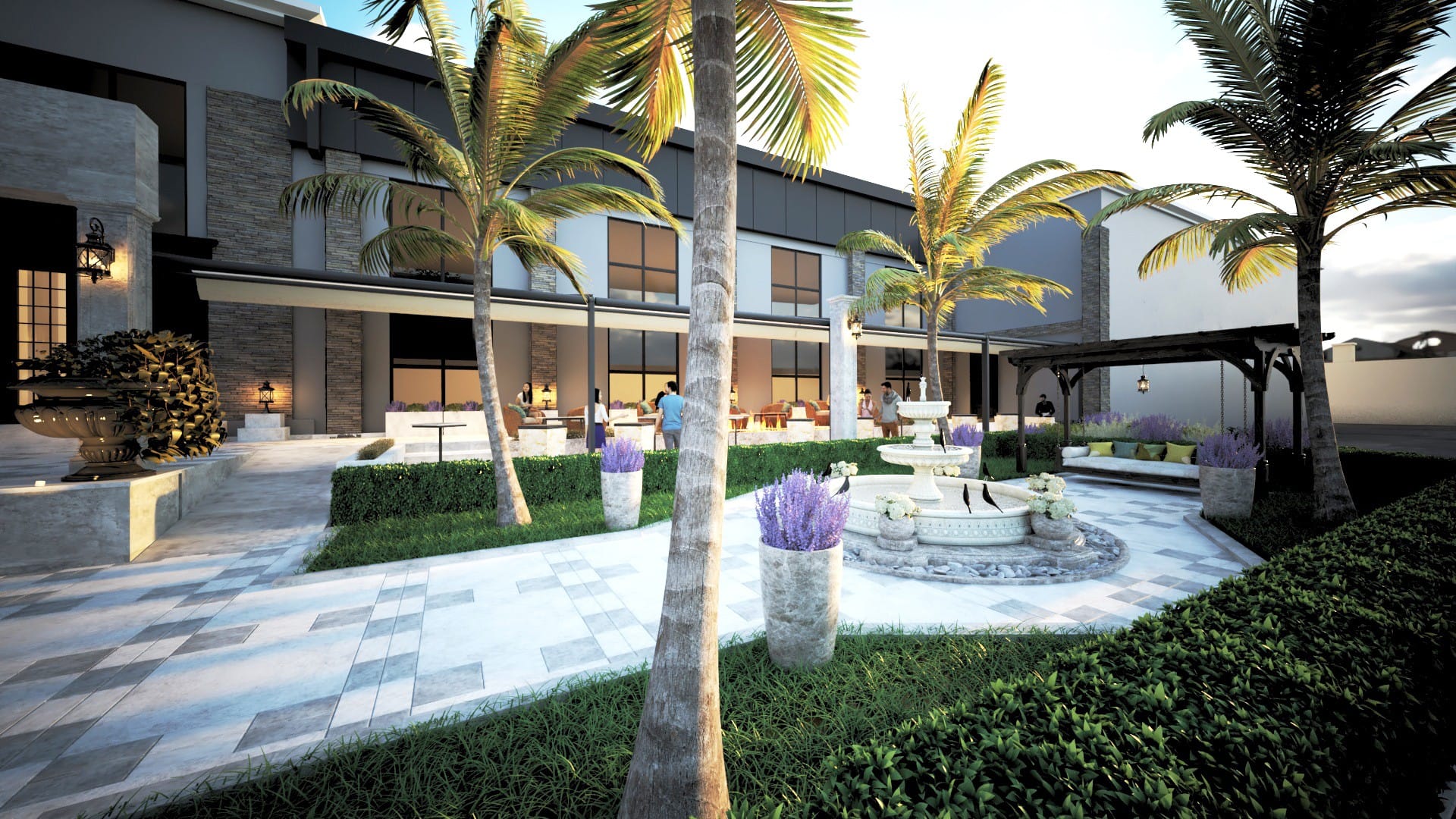 SOMALILAND - Outdoor Restaurant Damal Hotel Restaurant