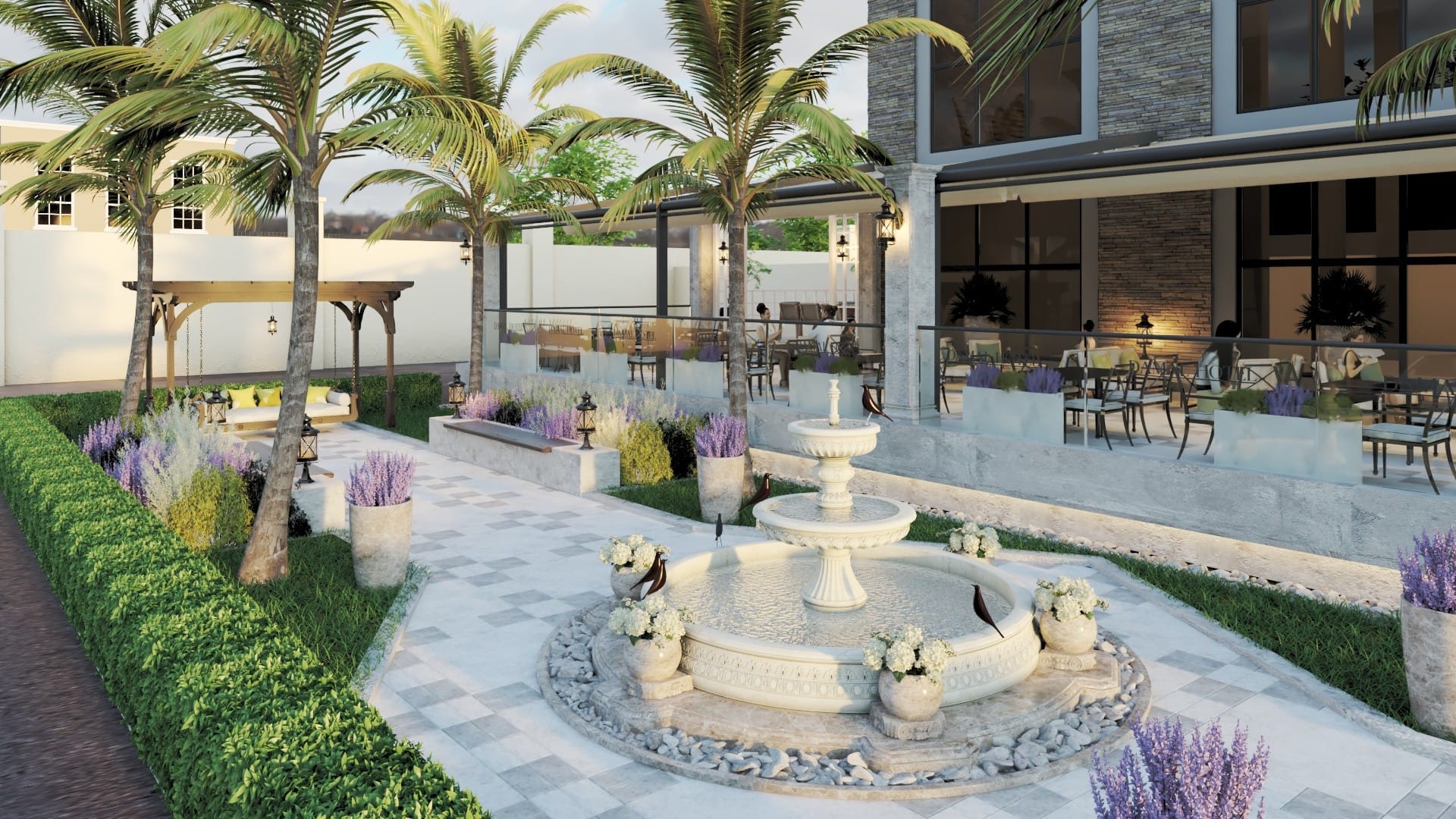 SOMALILAND - Outdoor Restaurant Damal Hotel Outdoor Restaurant