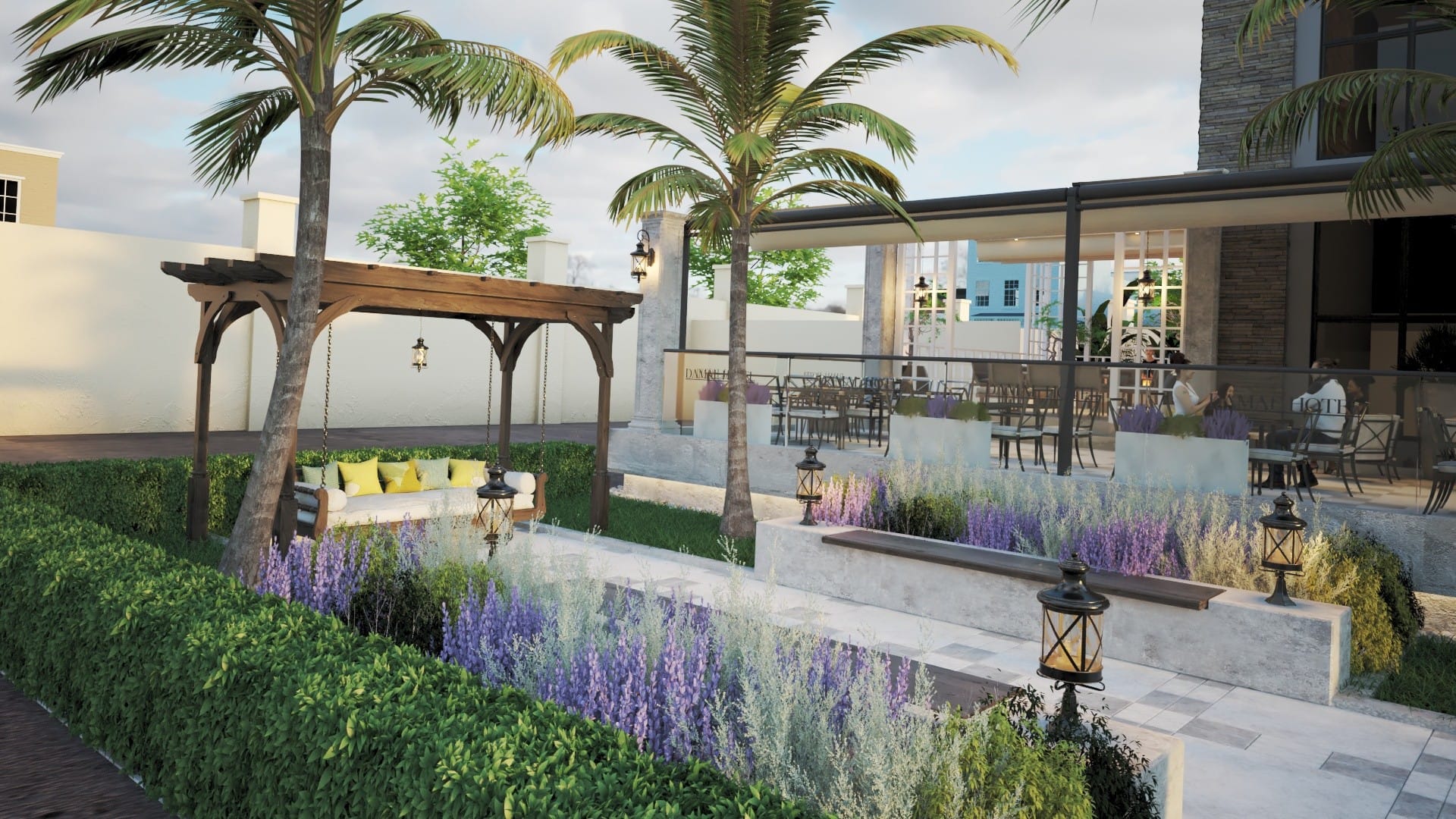 SOMALILAND - Outdoor Restaurant Render5