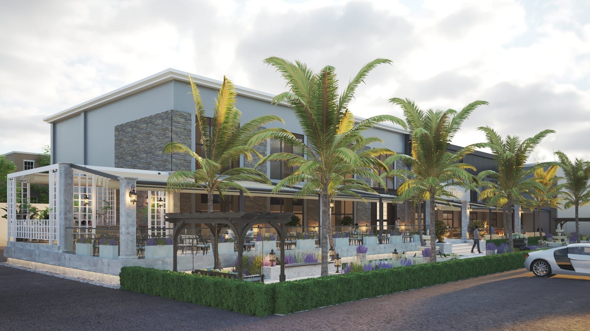 SOMALILAND - Outdoor Restaurant Render6