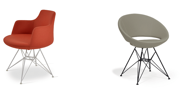 Metal Furniture Trends restaurant-chairs