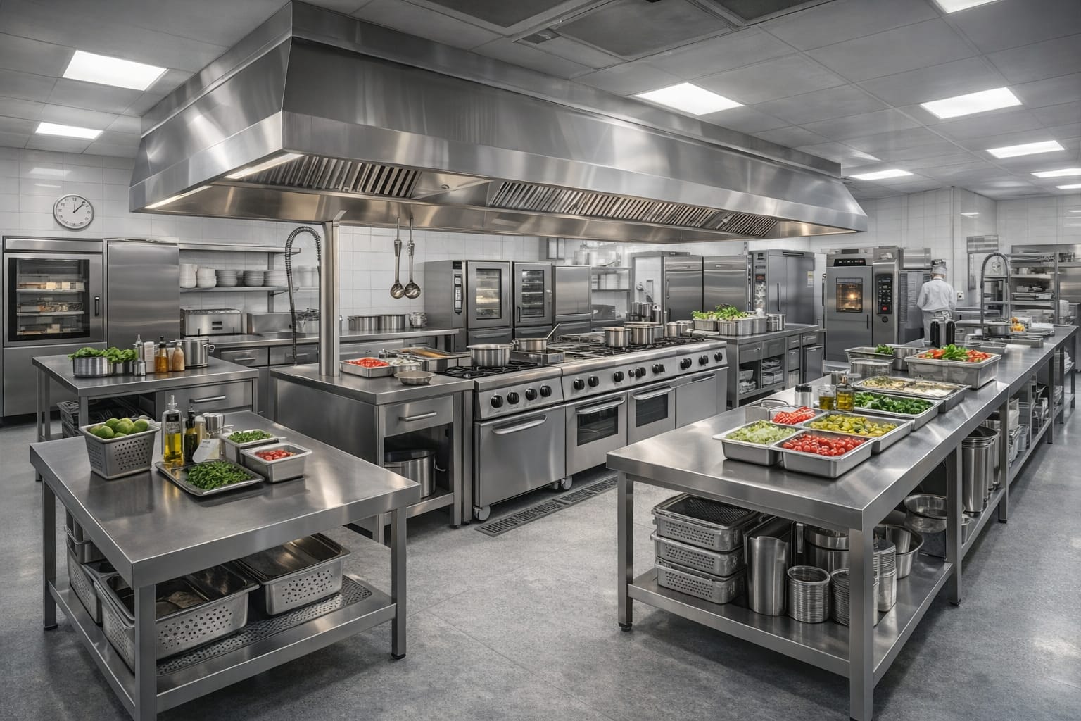 Kitchen Production Example Industrial Kitchen Solutions | Commercial Kitchen Equipment